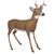 Flambeau 5965SB Scrapper Buck Decoy with Carry Case, Brown