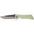 Southern Grind SG03030004 Bad Monkey Folding Knife, 4 Inches, Drop Point Satin with Jade Ghost Green Handle, Green