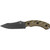 Southern Grind SG05070203-01 Jackal Fixed Blade Knife, 4.75 Inches, Black PVD with OD Green Handle, Black