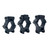 VersaRing H30 Universal Scope Rings 30mm, Horizontal, Black