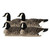 Avian-X AVX-LCGF-4PK Top Flight Floating Lesser Canada Goose Decoys, Multicolor, 4 Pack
