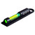 Hiviz PMN301 CompSight LiteWave H3 Tritium Shotgun Sight Green Litepipe, Black