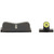 XS Sights SW-0029S-5Y DXT2 Big Dot Pistol Sights, S&W M&P Full Size and Compact, Yellow