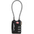 Bulldog Cases BD8022 Single Pack TSA Lock Steel Cable Lock, Black