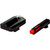 Hiviz GLFD21 FASTDOT H3 Handgun Sight, Glock 9mm/40 S&W/357 Sig,  Red/Green