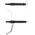 Vortex Broadheads VT-100-2.75 Broadheads, 100 Grain, 2.75 Inches, Black, 3 Pack