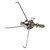 Zwickey K105 Kondor Points Screw In, 105 Grain, Silver, 1 Pack