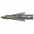 AMS P907 AnKor QT Bowfishing Point with AMS Cyclone Tip, 2 Inches, Silver