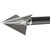 G5 Outdoors M611 Montec M3 Crossbow Broadheads 100 Grain, Silver, 3 Pack