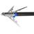 G5 Outdoors MM101 Mega Meat Broadhead 125 Grain, Silver, 3 Pack