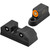 XS Sights CZ-R202S-6N R3D 2.0 Pistol Sights Orange CZ Std HT CZ P10 OR, Orange