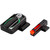 Hiviz MPFD21 FASTDOT H3 Handgun Sight S&W M&P/Shield/Shield Plus Red/Green, Red