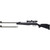 Beeman 10609 Black Panther Dual Caliber Air Rifle, Interchangeable .177/.22 Calibers, Black
