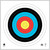 Maple Leaf Press FT-40 WA 10 Ring 40 cm Target, Red, 25 Pack