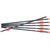 Ravin R146 R18 Arrows, 0.003 Inches, 350 Grain, Black, 6 Pack
