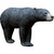Rinehart 32511 Signature Black Bear Target, 44 Inches, 200 lbs, Black