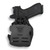We The People Holsters OWB-R01A_1000-R Red Dot Optic Cut OWB Holster for Glock 17 MOS w/ Streamlight TLR-1, Black, Right Hand