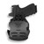 We The People Holsters OWB-R02G_1000-R Red Dot Optic Cut OWB Holster for Glock 19 MOS w/ Streamlight TLR-7, Black, Right Hand