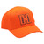 Hornady 99212 "H" Patch Structured Hat, Blaze Orange, OSFA