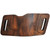 Versacarry WBAOWB21 Water Buffalo Quick Slide Belt Slide Holster, Most Double Stacked Semi-Automatic Pistols, Distressed Brown Leather, Ambidextrous