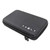 Vault Case Large Storage Case with Velcro Flex Panels and Elastic Holders - Black, 11" x 6.5"