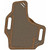 Versacarry G1BRN Guardian Series Water Buffalo Belt Holster, Most Double Stacked Semi-Automatic Pistols, 4 Inches, Distressed Brown Leather, Right Hand