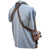 Versacarry SH21 Shoulder Holster Deluxe, Full Size Pistols, Leather/Kydex, Distressed Brown, Right Hand