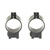 Talley Manufacturing 22CZRL Light Weight Ring Set, 1 Inches Low, Fits CZ with 11MM Dovetail 452 European/455/457/512/513, Matte Finish, Black
