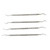 Tipton 324770 4-Piece Stainless Steel Cleaning Pick Set, Stainless Steel, 4 Pack