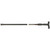 PS Products ZAPCOVERTCANE ZAP Covert Walking Cane Stun Gun, 1,000,000 Volts, Black