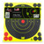 Pro-Shot Products 6B-GREEN-12PK Splatter Shot, Bullseye Adhesive Target, 6 Inches, Black/Green, 12 Pack