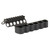 Mesa Tactical 94270 Shell Carrier, SureShell Aluminum With Rail Beretta 1301 Tactical 6-12GA, Black
