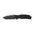 Camillus Tanto Folding Knife with Black G-10 Handle and Matte Finish