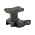 American Defense Mfg. AD-RMR-LW-H-STD Quick Detach Mount for Trijicon RMR, 1.93 Inches Height, Anodized Finish, Black