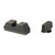 AmeriGlo GL-453 Optic Compatible Glock Sights for 43X/48, Black