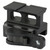 American Defense Mfg. AD-509T-10-STD Optic Mount for Holosun 509T, Co-Witness Height, Anodized Finish, Black