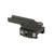 American Defense Mfg. AD-B2-S-STD Quick Detach Mount for Trijicon ACOG, 1.54 Inches Height, Anodized Finish, Black
