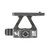 American Defense Mfg. AD-AEMS-NV-STD AD-AEMS Quick Detach Mount for Holosun AEMS, 2.33 Inches Night Vision Height, Anodized Finish, Black