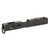 LanTac 01-GSS-GEN4-G19-LT Razorback Stripped Slide, Gen4 Glock 19, DLC Finish, Black