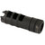 Lantac USA DGN9MMD Dragon Muzzle Brake, 9mm, 1/2x28 Thread Pitch, Black