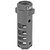 Lantac USA DGN762B-QM Dragon Muzzle Brake, 308 Winchester, QD for GemTech Mount, Hardened Milspec Steel, Nitride Finish, Black