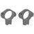 Konus 7418 High 30mm Steel Ring Mounts for Airgun/22, 30mm, Fits Up to 56mm Objective Lens, Matte Finish, Black