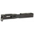 LanTac 01-GSS-GEN4-G17-LT Razorback Stripped Slide, Gen4 Glock 17, DLC Finish, Black