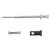KAK Industry 304-1002-001 AR-15 Carrier Completion Kit, Silver