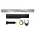 KAK Industry AR15-KT-003 AR-15 Carbine Buffer Tube Kit, Mil-Spec, Anodized Finish, Black