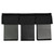 Haley Strategic Partners MINS556_MP2-2-3-BLK Triple Rev2 MP2, Fits 3 556 Magazines, Polymer, Black