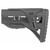 F.A.B. Defense FX-GLSHOCKCP M4/M16 Shock Absorbing Buttstock with Cheek Rest, Fits AR Rifles, Black