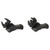 F.A.B. Defense FX-FRBSOSB Off Set Flip Up Sights, Front and Rear, Picatinny, Black, Right Hand