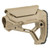 F.A.B. Defense FX-GLCORECPT GL-Core CP AR-15 Buttstock, Mil-Spec/Commercial Tubes, Black