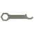 Energetic Armament EA20 VOX Wrench Mount Spanner, 1-1/4 Inches Hex Wrench for End Caps, Stainless Steel, Silver